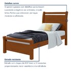 Cama De Solteiro Em Mdp/mdf 119x209cm Reali