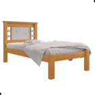 Cama De Solteiro Flex Barretos Naturalle Off White
