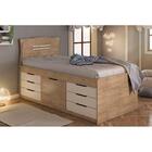 Cama De Solteiro Florença 7 Gavetas Em Mdp E Mdf Conquista Mó