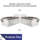 Cama De Solteiro Florença 7 Gavetas Em Mdp E Mdf Conquista Mó