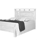 Cama De Solteiro Gênova 0.90 Branco - Vitamov