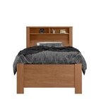 Cama De Solteiro Invicta Com 2 Gavetas Jatoba
