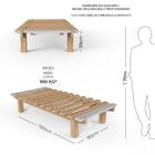 Cama De Solteiro Junge - Pinus