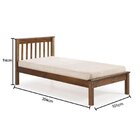 Cama De Solteiro Kingston Em Madeira Maciça Casatema Madeirao