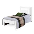 Cama De Solteiro Luther Branco