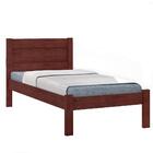 Cama De Solteiro Madeira Em Mdf Prisma J&a Capuccino