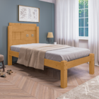 Cama De Solteiro Marília Naturalle