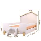 Cama De Solteiro Marques Branco/natural