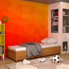 Cama De Solteiro Moderna Box - Monaco-cinamomo - Tcil Móveis