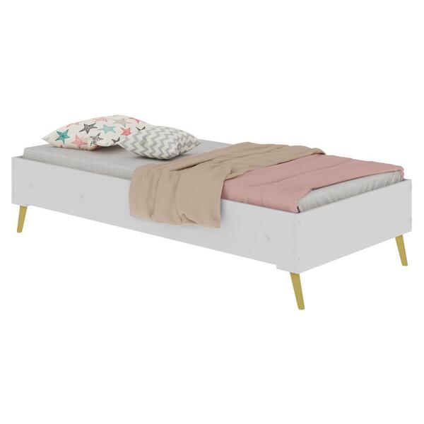 Cama De Solteiro Montessoriana 100% Mdf Vintage Prime Multimó