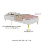 Cama De Solteiro Montessoriana 100% Mdf Vintage Prime Multimó