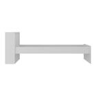 Cama De Solteiro Para Colchão 188 X 78cm Com Baú Embutido Mul