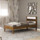 Cama De Solteiro Para Colchão 88 X 188 Cm Multimóveis Cr35010