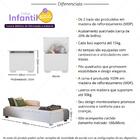 Cama De Solteiro Para Colchão 88x188cm Com 2 Baús Organizador