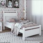 Cama De Solteiro Reali Branca