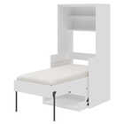 Cama De Solteiro Retrátil Vertical Com Mesa Escrivaninha Form