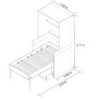 Cama De Solteiro Retrátil Vertical Com Mesa Escrivaninha Form