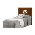 Cama De Solteiro Ripada Atlanta Imbuia Com Colchão