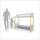 Cama De Solteiro Roberta Branco/menta Com Led