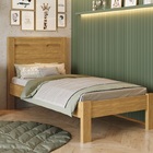 Cama De Solteiro Roma Pés Reforçado Luxo Camas Fenix Cinamomo