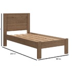 Cama De Solteiro Roma Resistente Camas Fenix