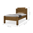 Cama De Solteiro Ryan Grenat
