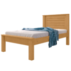 Cama De Solteiro Santana Naturalle