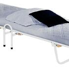 Cama Dobrável Camping Com Colchonete Branco Vitamov