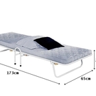 Cama Dobrável Camping Com Colchonete Branco - Vitamov