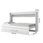 Cama Dobrável Solteiro Branco Framar