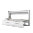 Cama Dobrável Solteiro Branco Framar