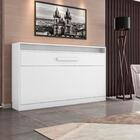 Cama Dobrável Solteiro Com Colchão Branca Framar