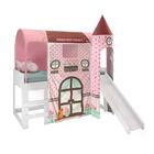 Cama Dossel Com Escorregador 1 Torre Doce Casinha