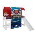 Cama Dossel Com Escorregador Space