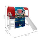 Cama Dossel Com Escorregador Space