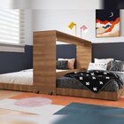 Cama Dupla Articulável Horizontal Solteiro Juvenil 90 Phoenix