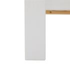 Cama Dupla Solteiro Menor Compacta Praia Madeira Maciça Com E