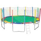 Cama Elástica 4,27m 6 Pés Chicoplay Lona Verde Nacional Com E