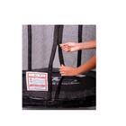 Cama Elástica Pula Pula 1,40 Vermelha Henri Plus Zíper Preta