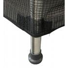 Cama Elástica Pula Pula 1,40 Vermelha Henri Plus Zíper Preta