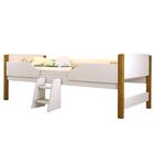 Cama Elevada Bella Com Nichos Para Brinquedos