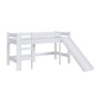 Cama Elevada Com Escorregador Sem Cortina Com Colchão Incluso