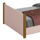 Cama Evolutiva 2 Em 1 Ravi Com Pés Amadeirado - Reller Móveis