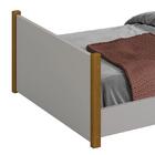 Cama Evolutiva 2 Em 1 Ravi Com Pés Amadeirado - Reller Móveis