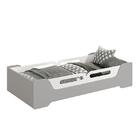 Cama Evolutiva 2 Em 1 Zaki Com 2 Kits Proteção Lateral Usinad