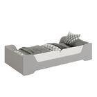 Cama Evolutiva 2 Em 1 Zaki Com Proteção Lateral Lisa - Reller