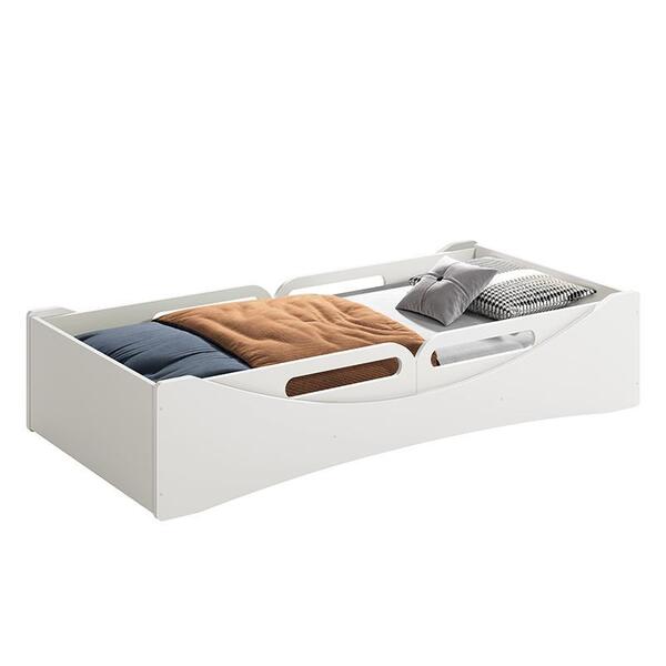 Cama Evolutiva Luna, 2 Kits Proteção Lateral Usinada E Colchã