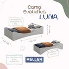 Cama Evolutiva Luna Com 2 Kits Proteção Lateral Lisa - Reller