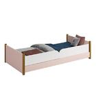 Cama Evolutiva Ravi Com Pés Amadeirado, Proteção Lateral Lisa