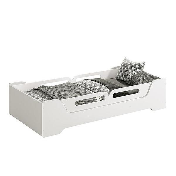 Cama Evolutiva Zaki Com 2 Kits Proteção Lateral Usinada E Col